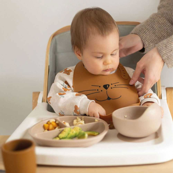 Παιδικό Σετ Φαγητού 4τμχ Trois Kilos Sept Εκρού 55-8530001