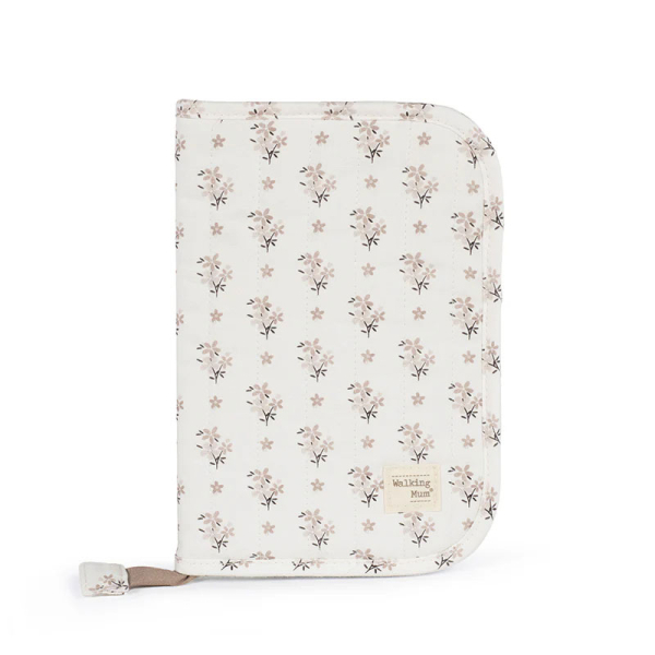 Θήκη Για Βιβλιάριο Υγείας Walking Mum Botton Flowers