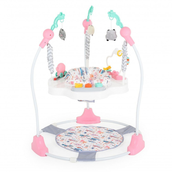 Baby Jumper (6+ Μηνών/Έως 12kg) Moni Magic Fun Pink