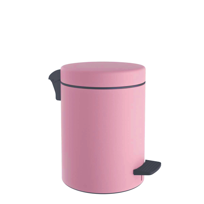 Κάδος Απορριμμάτων Μπάνιου (Φ20x28) Pam & Co 5lt 96 Pink