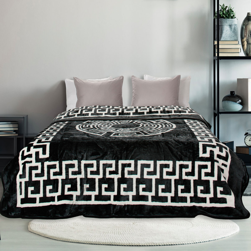 Κουβέρτα Fleece Υπέρδιπλη (220x240) Whitegg KB161-2