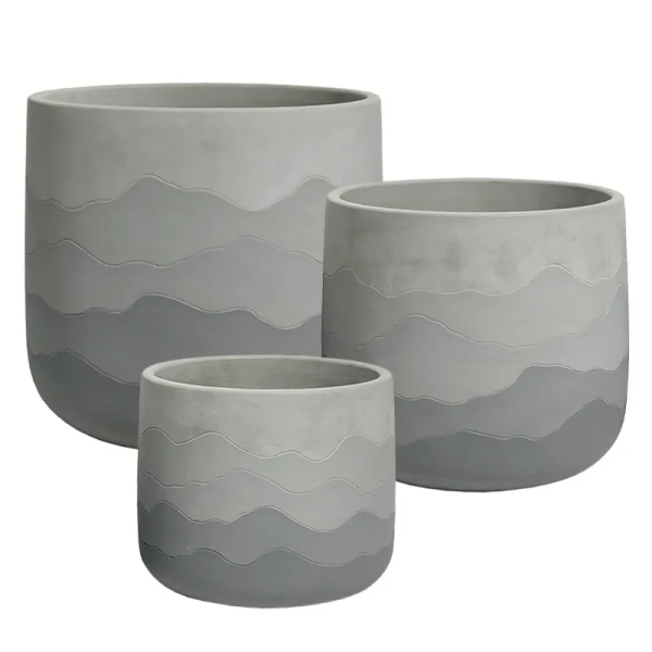 Κασπώ (Σετ 3τμχ) Marhome Γκρι 06-20121