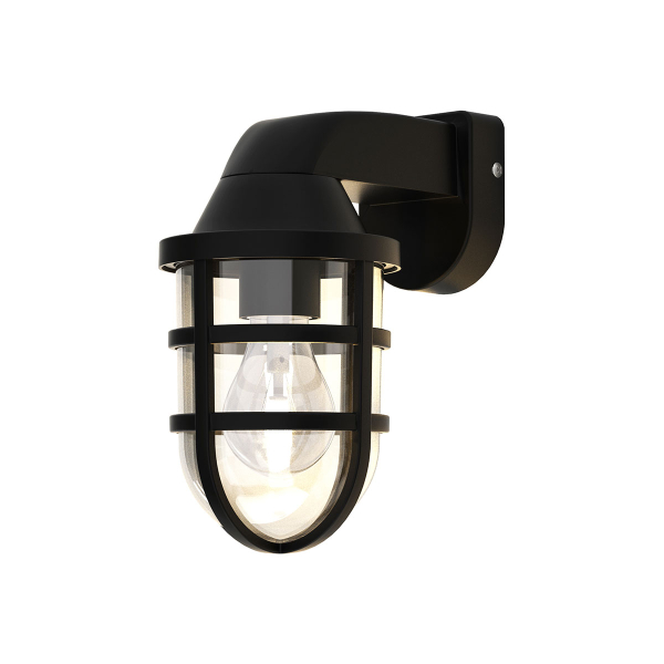 Απλίκα - Φανάρι Εξωτερικού Χώρου Heronia Melina 42-0043 Black