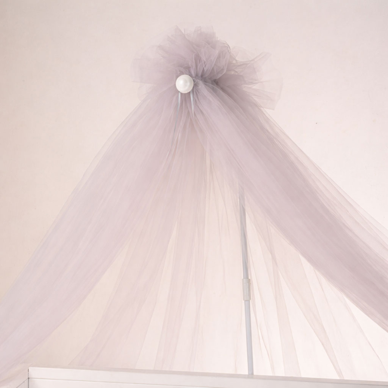 Κουνουπιέρα Κούνιας Με Σίδερο Abo Grey