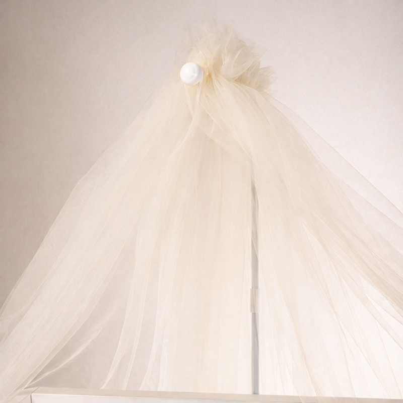 Κουνουπιέρα Κούνιας Με Σίδερο Abo Beige