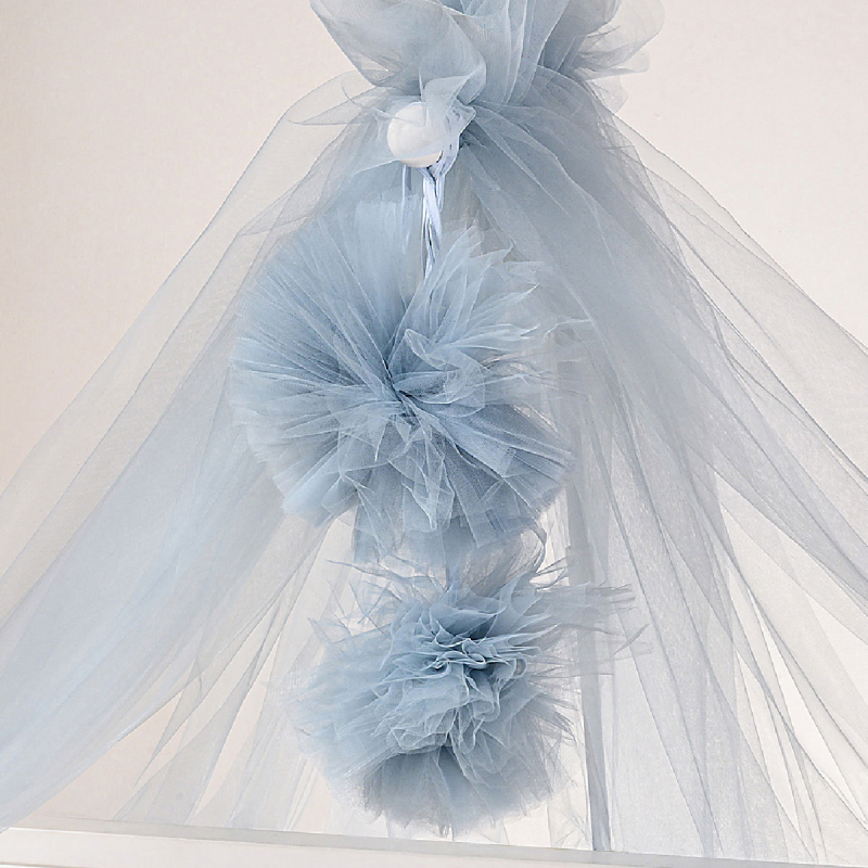 Διακοσμητικά Pom Pom Για Κουνουπιέρα Abo Blue