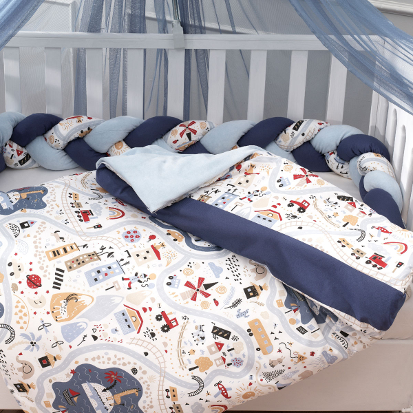 Σετ Κούνιας 3τμχ Abo Boy On Adventure