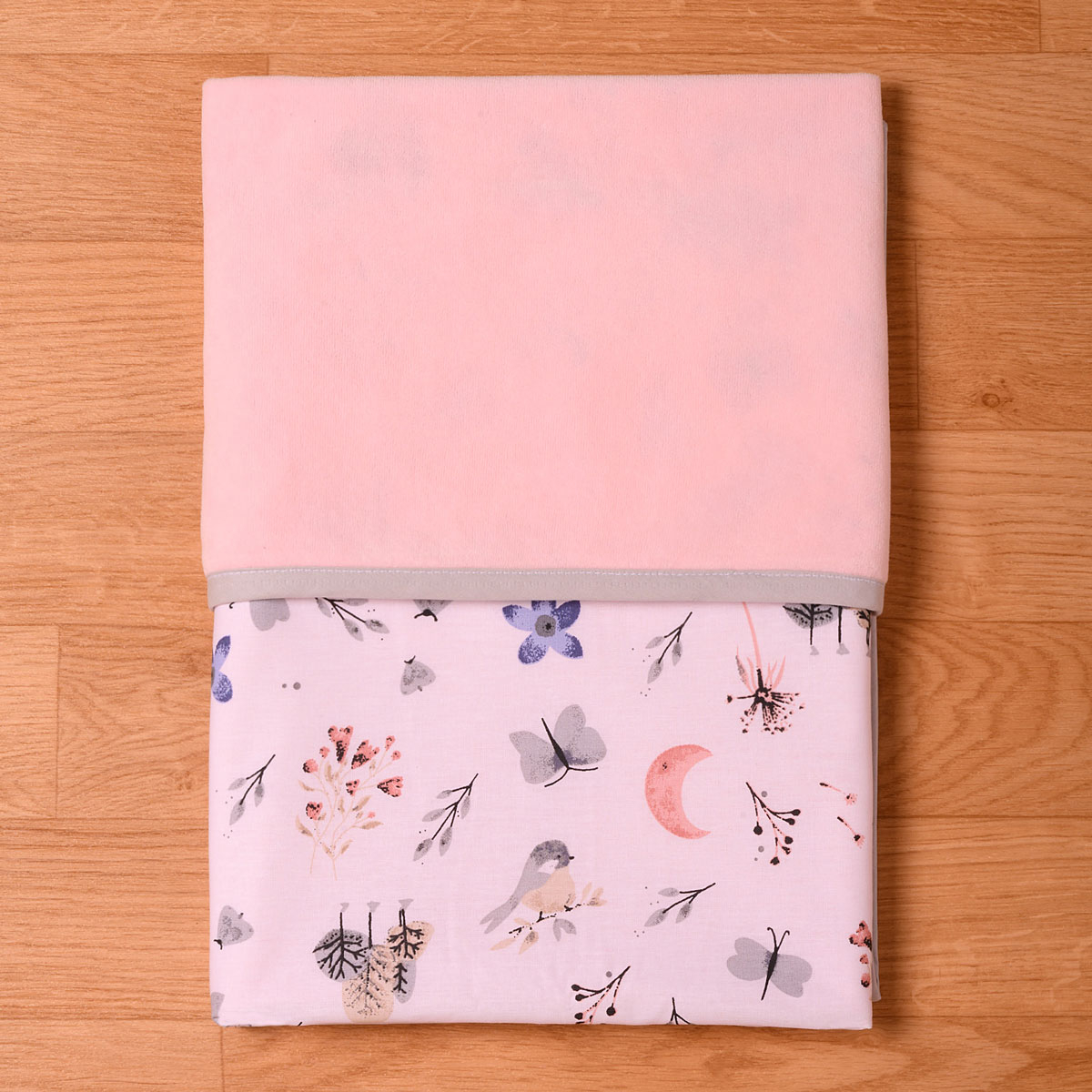 Κουβέρτα Αγκαλιάς (90X90) Abo Flowers Butterflies Home Βρεφικά Προίκα Μωρού Κουβέρτες Βρεφικές Fleece Spitishop