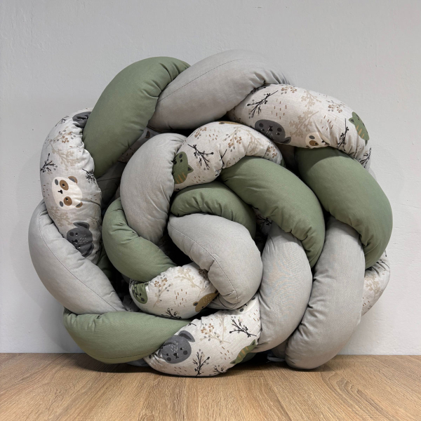 Πάντα Κούνιας - Πλεξούδα (220x20) Abo Forest