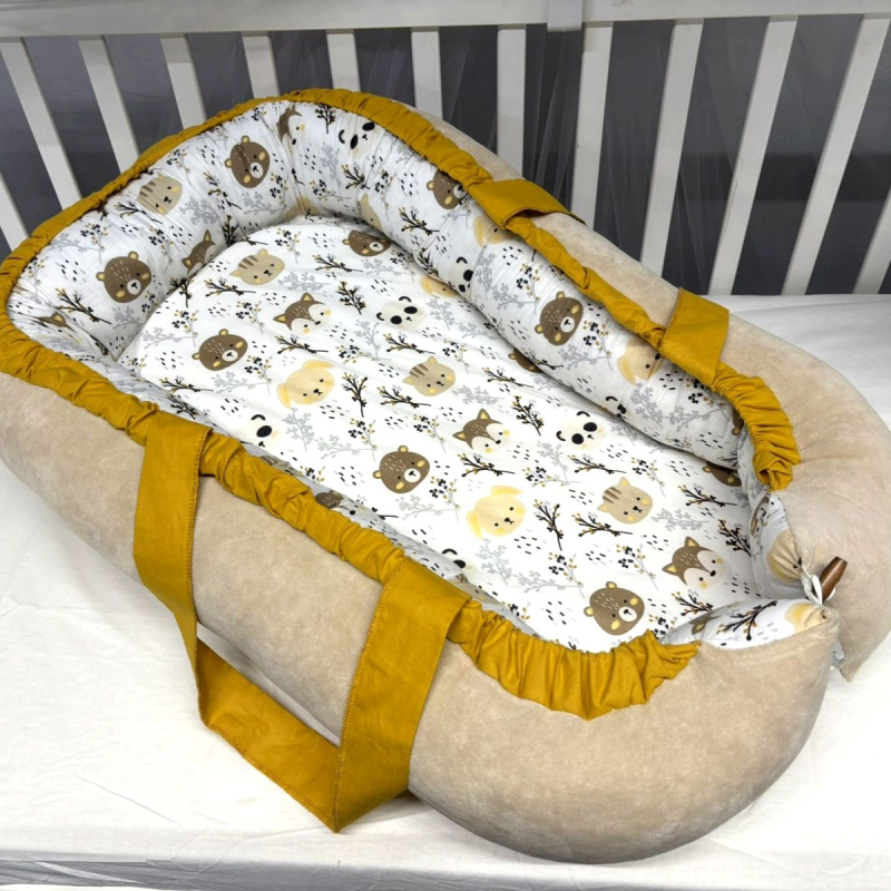 Φωλιά Ύπνου (100x60) Abo Forest White