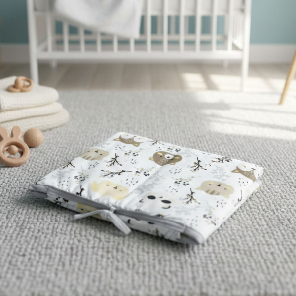 Αλλαξιέρα Ταξιδίου (70x50) Abo Forest White