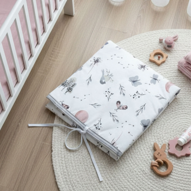 Αλλαξιέρα Ταξιδίου (70x50) Abo Flowers & Butterflies