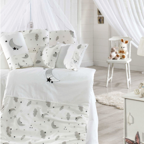 Σετ Κούνιας 9τμχ Abo Moon