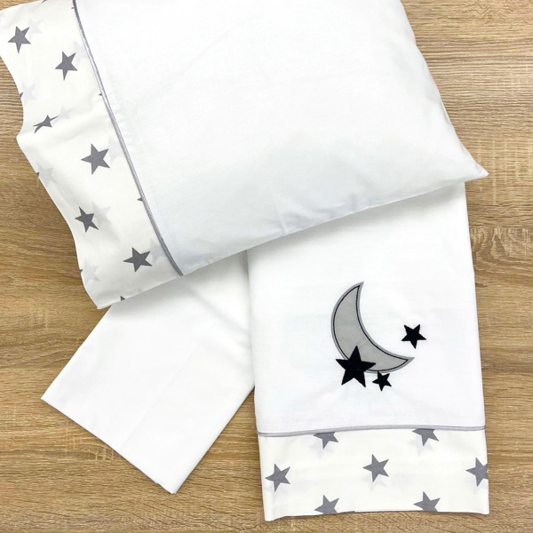 Σεντόνια Λίκνου (Σετ) Abo Moon