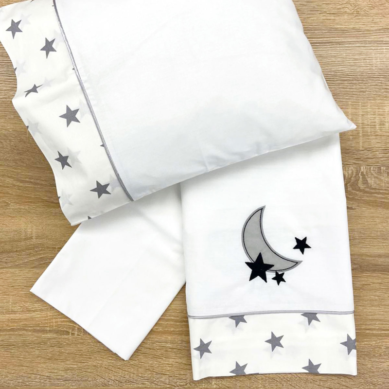 Σεντόνια Λίκνου (Σετ) Abo Moon