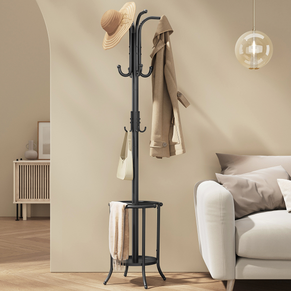 Καλόγερος Ρούχων Με Ομπρελοθήκη (40x40x175) Songmics RCR011B01V1