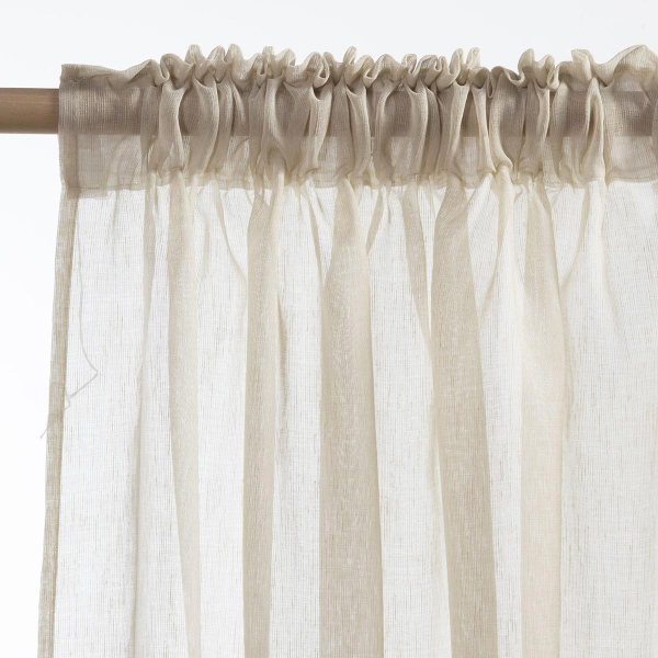 Κουρτίνα (140x270) Με Τρέσα Nef-Nef Homeware Roxane