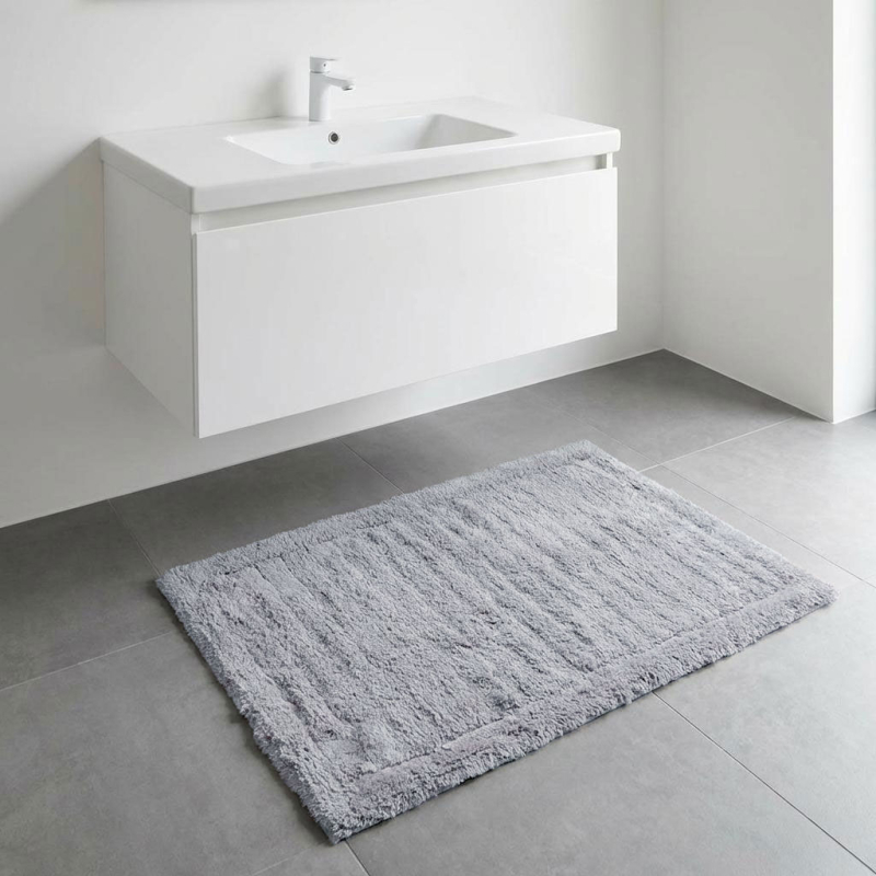 Πατάκι Μπάνιου (60x120) Ravelia Raya L.Grey