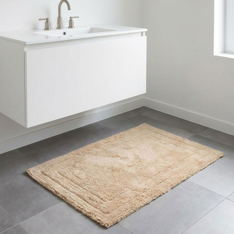 Πατάκι Μπάνιου (60x120) Ravelia Cadre Beige