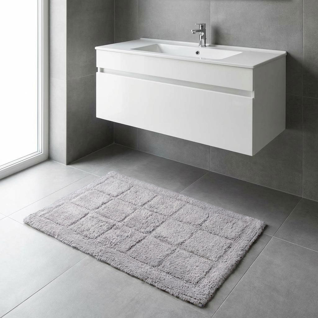 Πατάκι Μπάνιου (60x120) Ravelia Vector L.Grey