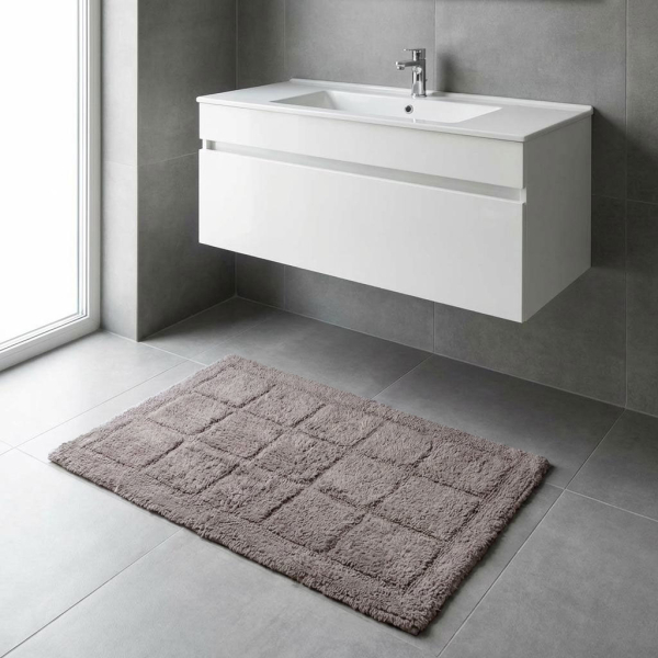 Πατάκι Μπάνιου (60x120) Ravelia Vector D.Grey