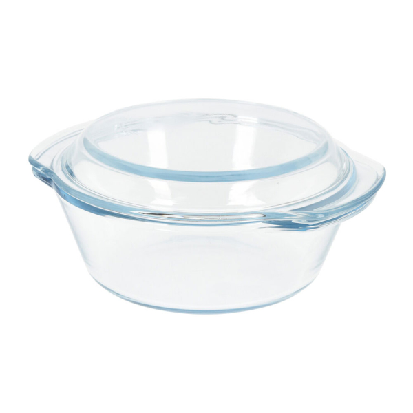 Πυρίμαχο Σκεύος Με Καπάκι Στρογγυλο (Φ18x8.5) K-M GL1000010