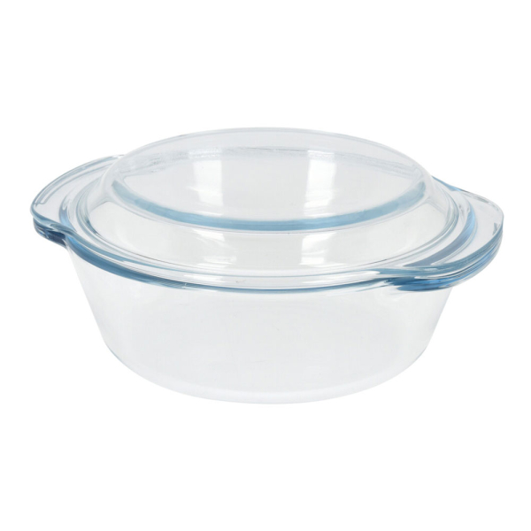 Πυρίμαχο Σκεύος Με Καπάκι Στρογγυλο (Φ20.7x10) K-M GL1000020