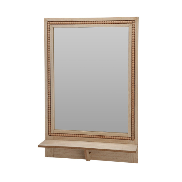 Διακοσμητικός Καθρέφτης Τοίχου Με Ράφι (40x10x60) K-M DD1000700