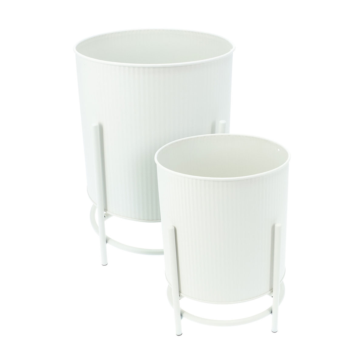 Κασπώ Με Βάση (Σετ 2τμχ) K-M White FZ1002250