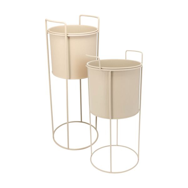 Γλάστρες Με Βάση (Σετ 2τμχ) K-M Sand FZ1002290