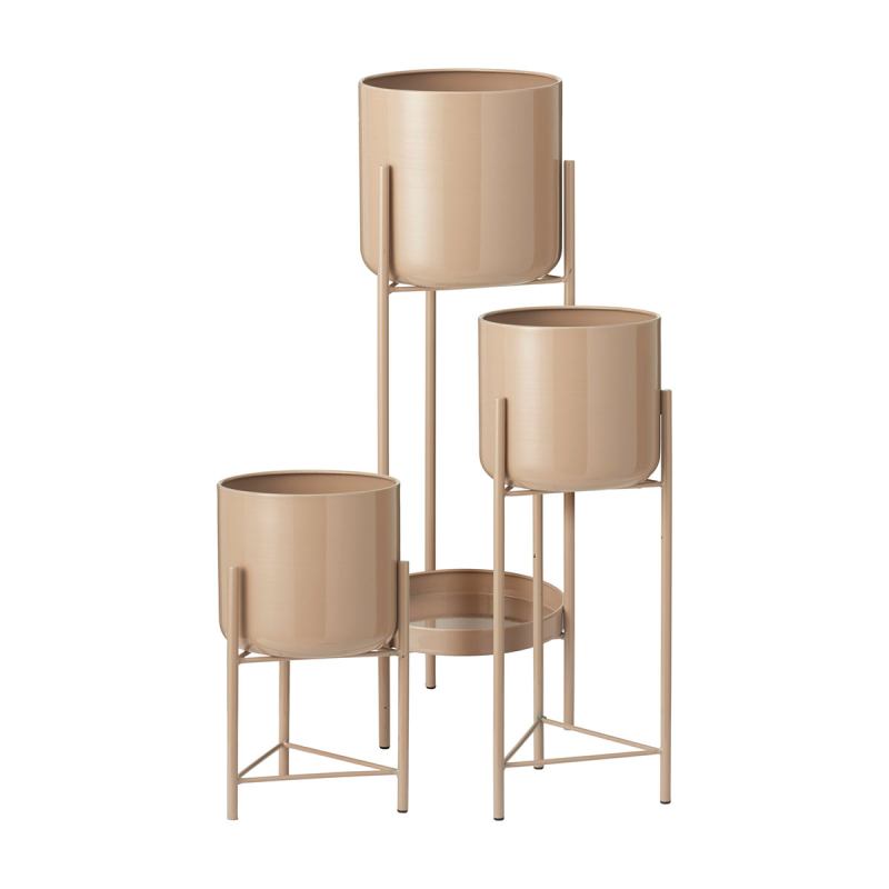 Γλάστρες Με Βάση (Σετ 3τμχ) K-M Sand FZ1002350