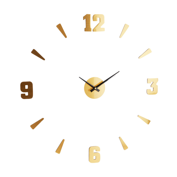 Ρολόι Τοίχου Αυτοκόλλητο K-M KL9000040