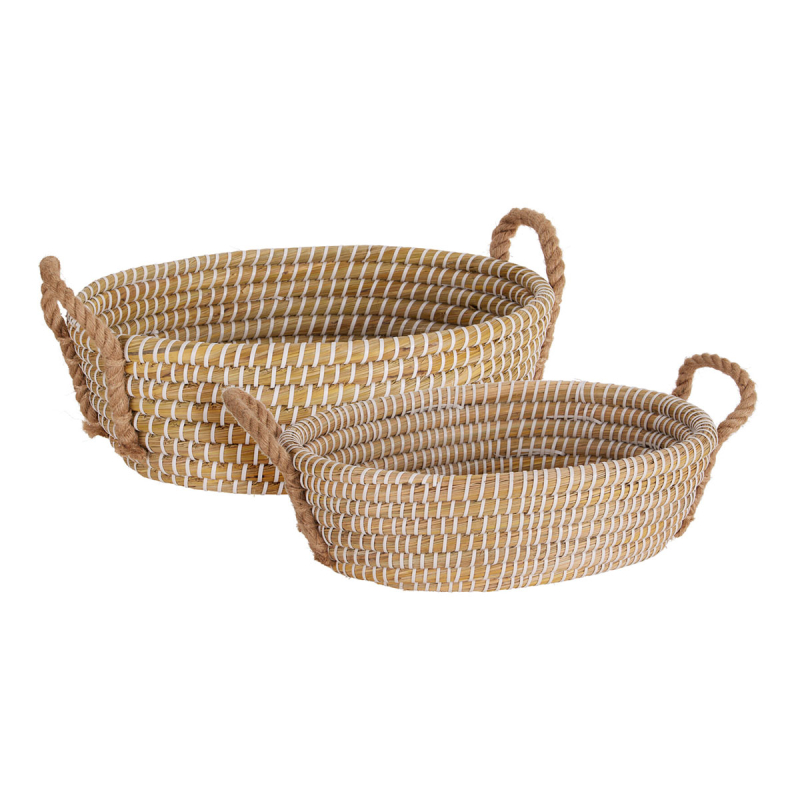 Καλάθια Αποθήκευσης (Σετ 2τμχ) K-M BD2000680