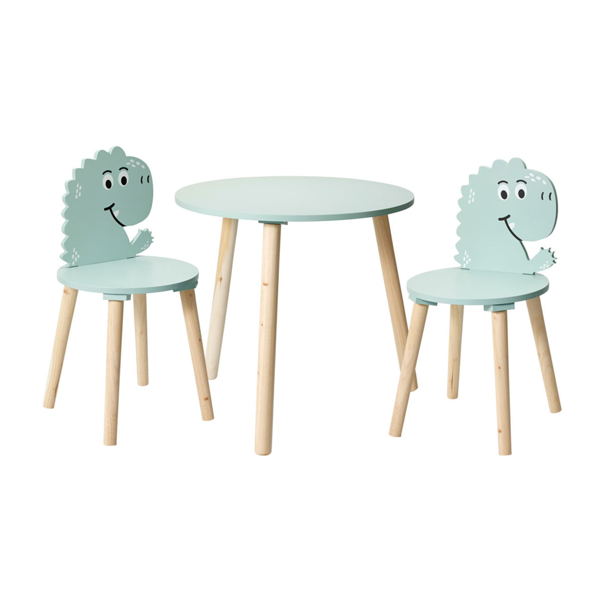 Παιδικό Τραπεζάκι + Καρέκλες (Σετ 3τμχ) K-M Dino DD1200080