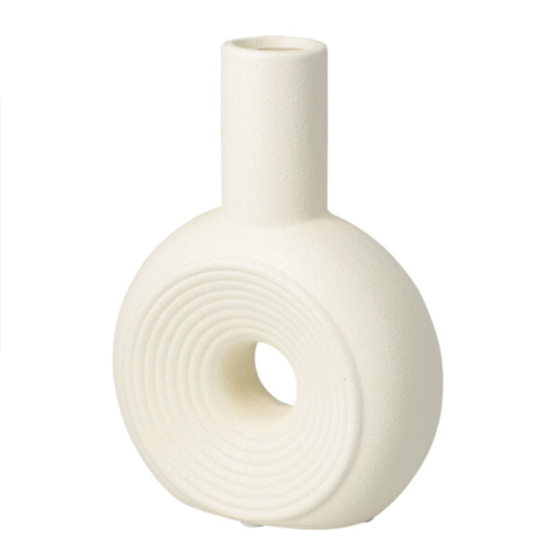 Διακοσμητικό Βάζο (14.5x6x20) K-M Ecru 095903100