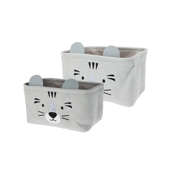 Καλάθια Αποθήκευσης (Σετ 2τμχ) K-M Tiger HZ1993160