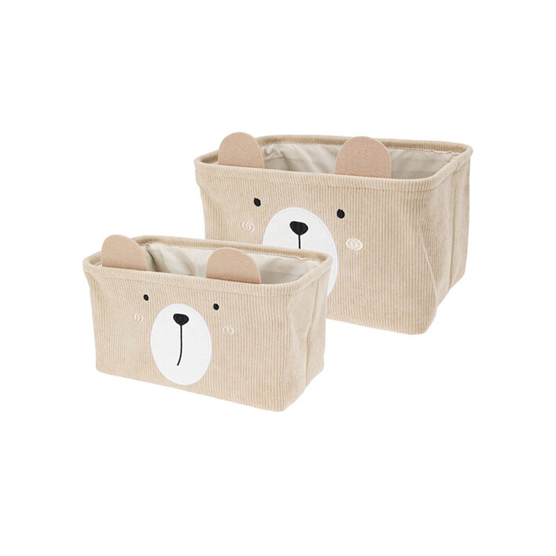 Καλάθια Αποθήκευσης (Σετ 2τμχ) K-M Bear HZ1993160