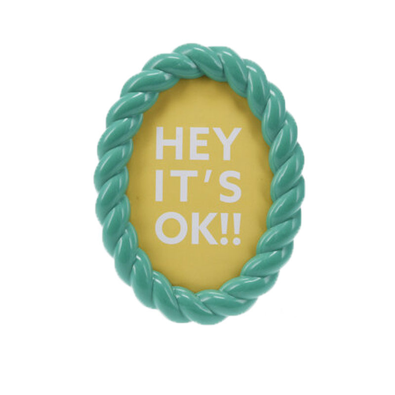 Κορνίζα (10x15) K-M Oval Turqoise HZ5000100