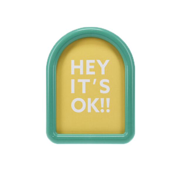 Κορνίζα (13x18) K-M Oval Turqoise HZ5000110