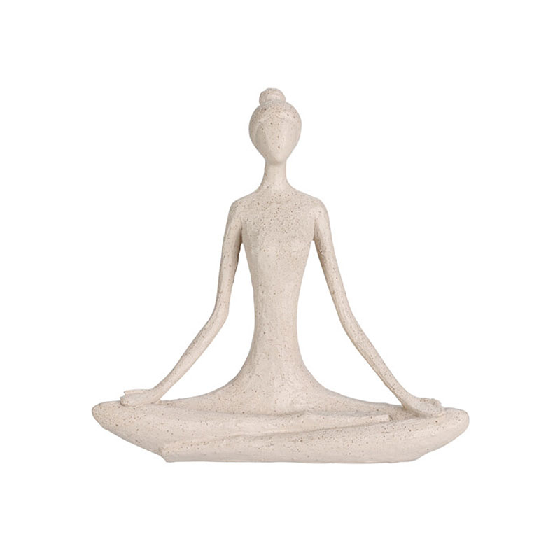 Διακοσμητική Φιγούρα Γυναίκα (19x5x18.5) K-M Sand 095005130
