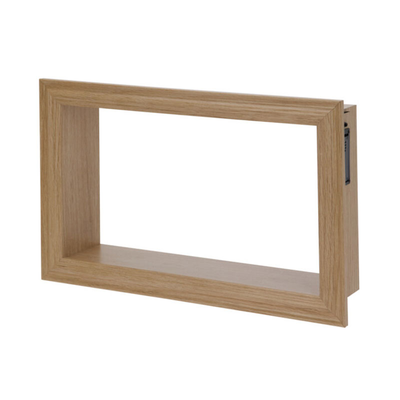 Ράφι Τοίχου με Φως (40X10X25) K-M Light Wood Dd1001250 Home Οργάνωση & Αποθήκευση Ράφια Spitishop