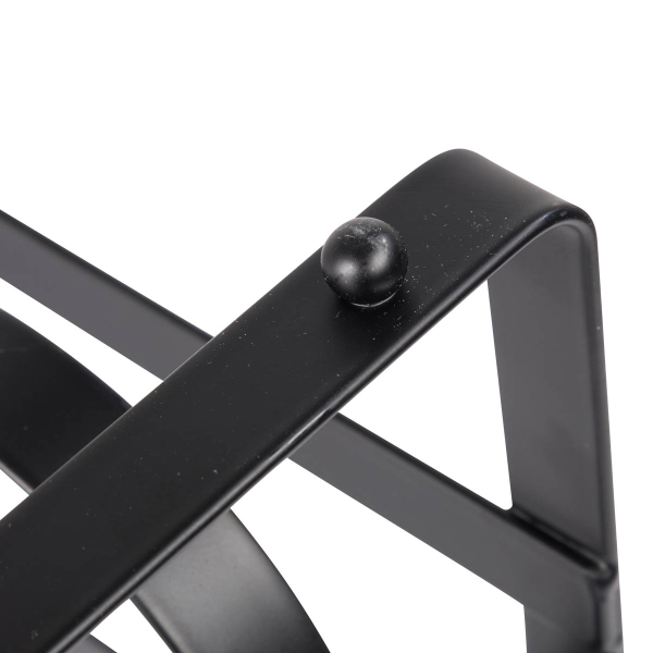 Μπουκαλοθήκη 4 Θέσεων (41.4x20.2x10.2) F-V Black Edition 190239