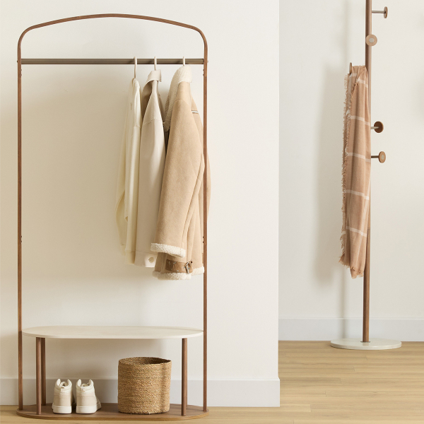 Καλόγερος Ρούχων Με Ράφια (40x80x165) F-V Come 212725