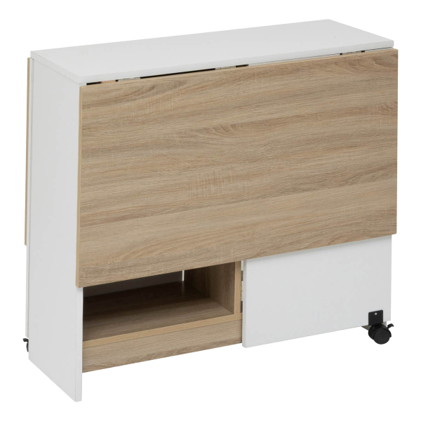 Τραπέζι Κουζίνας Πτυσσόμενο Με Ράφια F-V Eat Up 212813