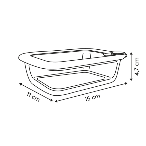Φαγητοδοχείο 370ml F-V Sileat 213434