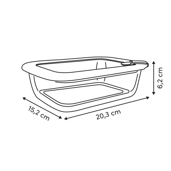 Φαγητοδοχείο 950ml F-V Sileat 213436