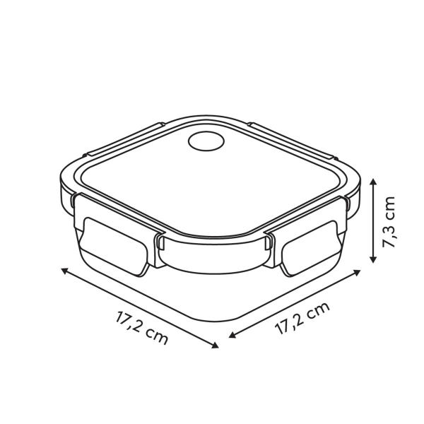 Φαγητοδοχείο 750ml F-V Clipeat Plus 217602