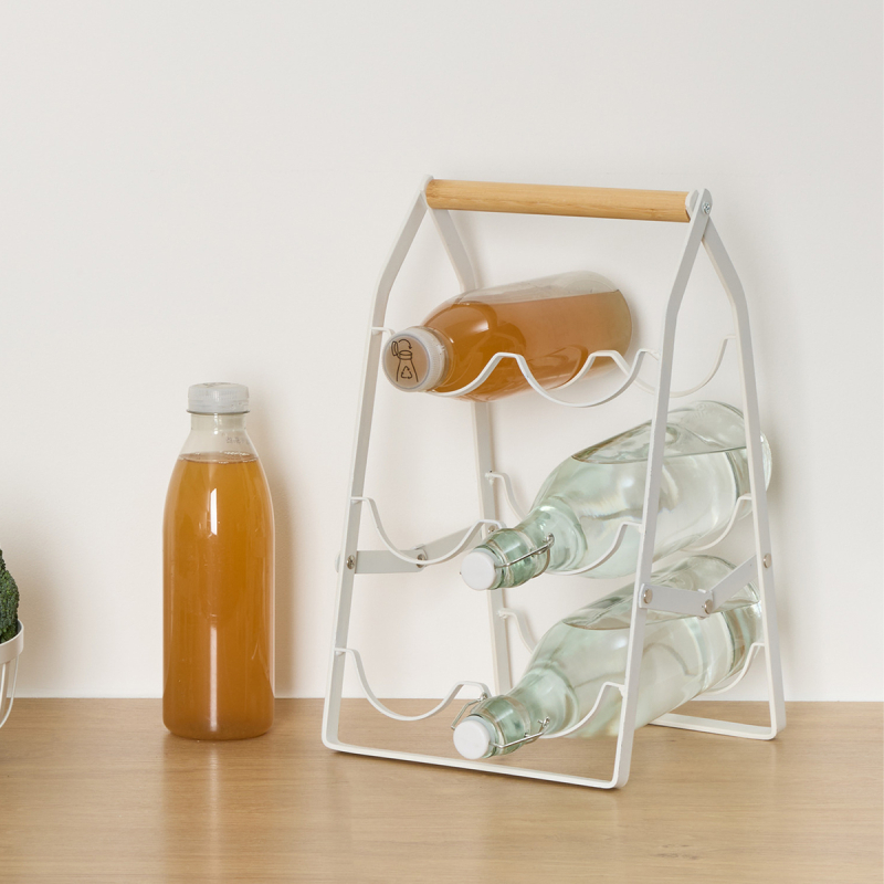 Μπουκαλοθήκη Αναδιπλούμενη 6 Θέσεων (22x22x37) F-V Balm 190302