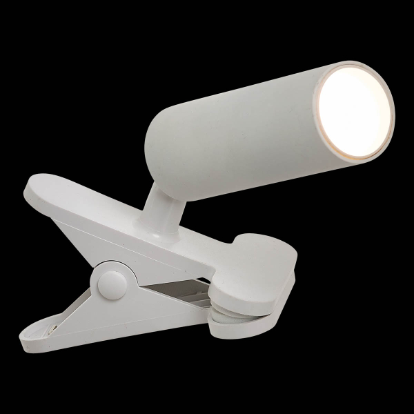 Σποτ Με Κλιπ Επαναφορτιζόμενο LED Dimmable F-V White 214558