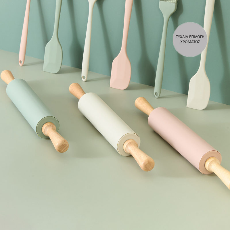 Πλάστης Κουζίνας Σιλικόνης 39.5εκ. F-V Essentials 209754 (Τυχαία Επιλογή Χρώματος)